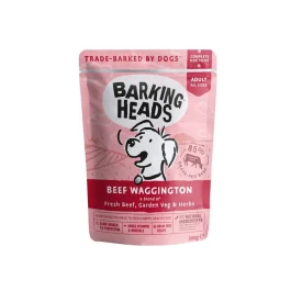 Barking Heads Beef Waggington kapsička 300g